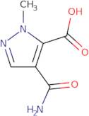 4-Carbamoyl-1-methyl-1H-pyrazole-5-carboxylic acid