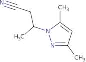 3-(3,5-Dimethyl-1H-pyrazol-1-yl)butanenitrile