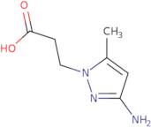 3-(3-Amino-5-methyl-1H-pyrazol-1-yl)propanoic acid