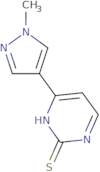 4-(1-Methyl-1H-pyrazol-4-yl)pyrimidine-2-thiol