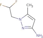 1-(2,2-Difluoroethyl)-5-methyl-1H-pyrazol-3-amine