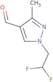 1-(2,2-Difluoroethyl)-3-methyl-1H-pyrazole-4-carbaldehyde