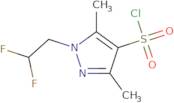 1-(2,2-Difluoroethyl)-3,5-dimethyl-1H-pyrazole-4-sulfonyl chloride