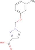 1-(3-Methylphenoxymethyl)-1H-pyrazole-3-carboxylic acid