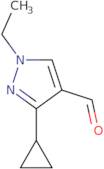 3-Cyclopropyl-1-ethyl-1H-pyrazole-4-carbaldehyde