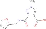 3-((Furan-2-ylmethyl)carbamoyl)-1-methyl-1H-pyrazole-4-carboxylic acid