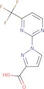 1-[4-(Trifluoromethyl)pyrimidin-2-yl]-1H-pyrazole-3-carboxylic acid