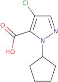 4-Chloro-1-cyclopentyl-1H-pyrazole-5-carboxylic acid