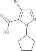 4-Bromo-1-cyclopentyl-1H-pyrazole-5-carboxylic acid