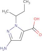 3-Amino-1-(butan-2-yl)-1H-pyrazole-5-carboxylic acid