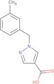 1-[(3-Methylphenyl)methyl]-1H-pyrazole-4-carboxylic acid