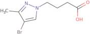 4-(4-Bromo-3-methyl-1H-pyrazol-1-yl)butanoic acid