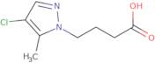 4-(4-Chloro-5-methyl-1H-pyrazol-1-yl)butanoic acid