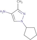 1-Cyclopentyl-3-methyl-1H-pyrazol-4-amine