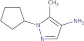 1-Cyclopentyl-5-methyl-1H-pyrazol-4-amine