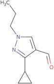 3-Cyclopropyl-1-propyl-1H-pyrazole-4-carbaldehyde