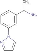 1-[3-(1H-Pyrazol-1-yl)phenyl]ethan-1-amine