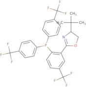 (R)-2-(2-(Bis(4-(trifluoromethyl)phenyl)phosphino)-5-(trifluoromethyl)phenyl)-4-(tert-butyl)-4,5...