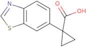 1-(1,3-Benzothiazol-6-yl)cyclopropane-1-carboxylic acid
