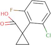 1-(2-Chloro-6-fluorophenyl)cyclopropane-1-carboxylic acid