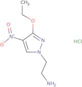 2-(3-Ethoxy-4-nitro-1H-pyrazol-1-yl)ethan-1-amine