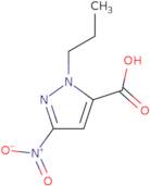 3-Nitro-1-propyl-1H-pyrazole-5-carboxylic acid