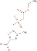 Ethyl ([(5-methyl-3-nitro-1H-pyrazol-1-yl)methyl]sulfonyl)acetate