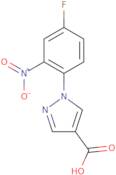 1-(4-Fluoro-2-nitrophenyl)-1H-pyrazole-4-carboxylic acid