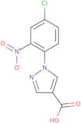 1-(4-Chloro-2-nitrophenyl)-1H-pyrazole-4-carboxylic acid