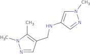 N-[(1,5-Dimethyl-1H-pyrazol-4-yl)methyl]-1-methyl-1H-pyrazol-4-amine