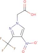 2-(4-Nitro-3-(trifluoromethyl)-1H-pyrazol-1-yl)acetic acid