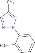 2-(4-Methyl-1H-pyrazol-1-yl)aniline