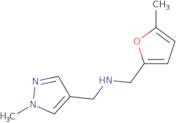 [(1-Methyl-1H-pyrazol-4-yl)methyl][(5-methylfuran-2-yl)methyl]amine