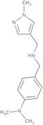 N,N-Dimethyl-4-({[(1-methyl-1H-pyrazol-4-yl)methyl]amino}methyl)aniline