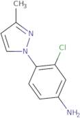 3-Chloro-4-(3-methyl-1H-pyrazol-1-yl)aniline