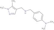 4-({[(1,5-Dimethyl-1H-pyrazol-4-yl)methyl]amino}methyl)-N,N-dimethylaniline