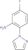 5-Fluoro-2-(1H-pyrazol-1-yl)aniline