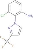 3-Chloro-2-[3-(trifluoromethyl)-1H-pyrazol-1-yl]aniline