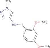 N-[(2,4-Dimethoxyphenyl)methyl]-1-methyl-1H-pyrazol-4-amine