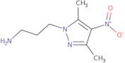 3-(3,5-Dimethyl-4-nitro-1H-pyrazol-1-yl)propan-1-amine