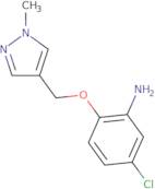 5-Chloro-2-((1-methyl-1H-pyrazol-4-yl)methoxy)aniline