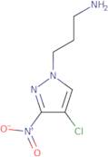 3-(4-Chloro-3-nitro-1H-pyrazol-1-yl)propan-1-amine