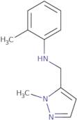 2-Methyl-N-[(1-methyl-1H-pyrazol-5-yl)methyl]aniline