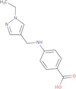 4-{[(1-Ethyl-1H-pyrazol-4-yl)methyl]amino}benzoic acid