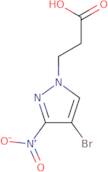 3-(4-Bromo-3-nitro-1H-pyrazol-1-yl)propanoic acid