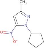 1-Cyclopentyl-3-methyl-5-nitro-1H-pyrazole