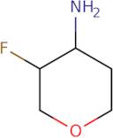 Cis-3-fluorooxan-4-amine