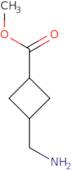 Methyl 3-(aminomethyl)cyclobutane-1-carboxylate