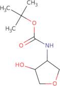 rac-tert-Butyl N-[(3R,4R)-4-hydroxyoxolan-3-yl]carbamate