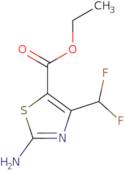 Ethyl 2-amino-4-(difluoromethyl)-1,3-thiazole-5-carboxylate